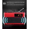 Retro Mini FM Radio Portable Radio Receiver Bluetooth Speaker With Built-in Speaker Band Gift For The Elderly