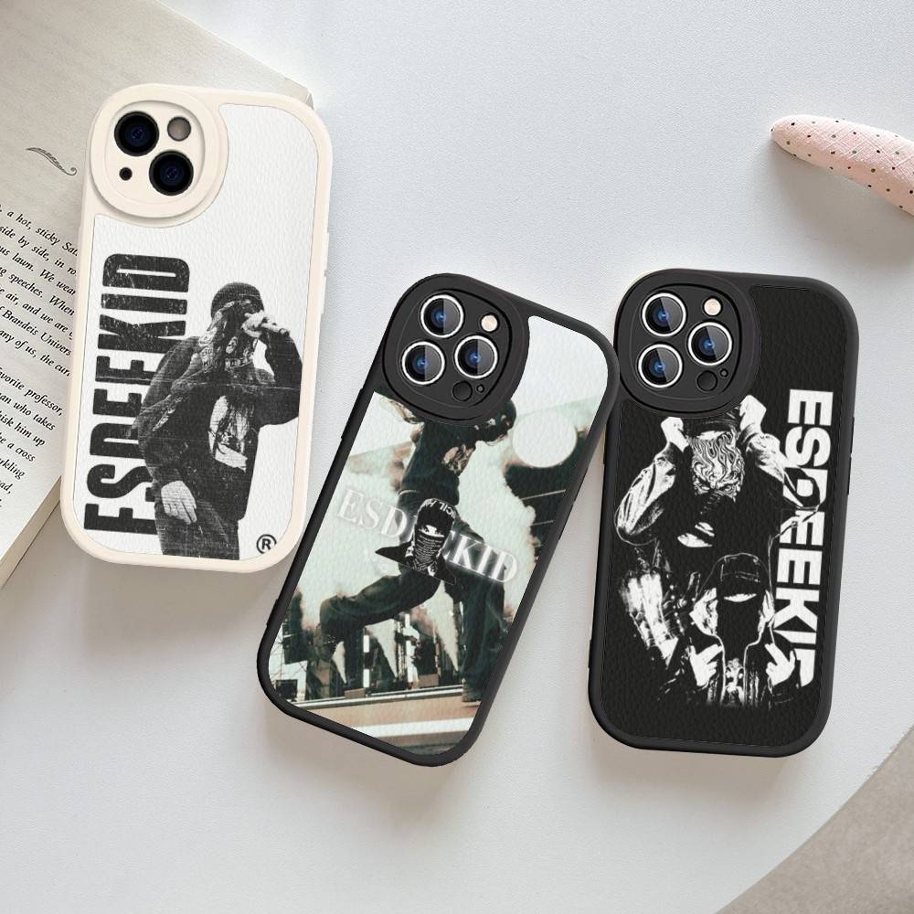 Чехол для телефона Singer E-EsDeeKid из кожи для IPhone 16 15 14 13 12 11 Pro Max Plus