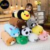 Girl Plush Toy Cuddly Animal Paradise Doll Cylindrical Pillow Soft Down Cotton Girl Sleeping Pillow