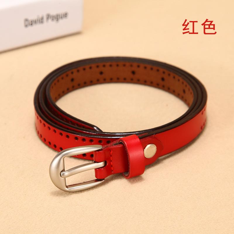 Ремень Женский Кожаный Ремень Женский, Тонкий Ремень Декоративный Кожаный Маленький Ремень Женский