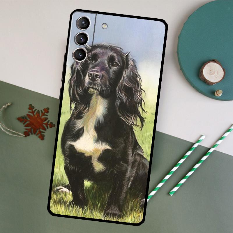 Cartoon Cocker Spaniel Phone Case For Samsung Galaxy S26 S24 Ultra S20 S21 S22 S23 S25 Plus S10 S25 FE Back Cover