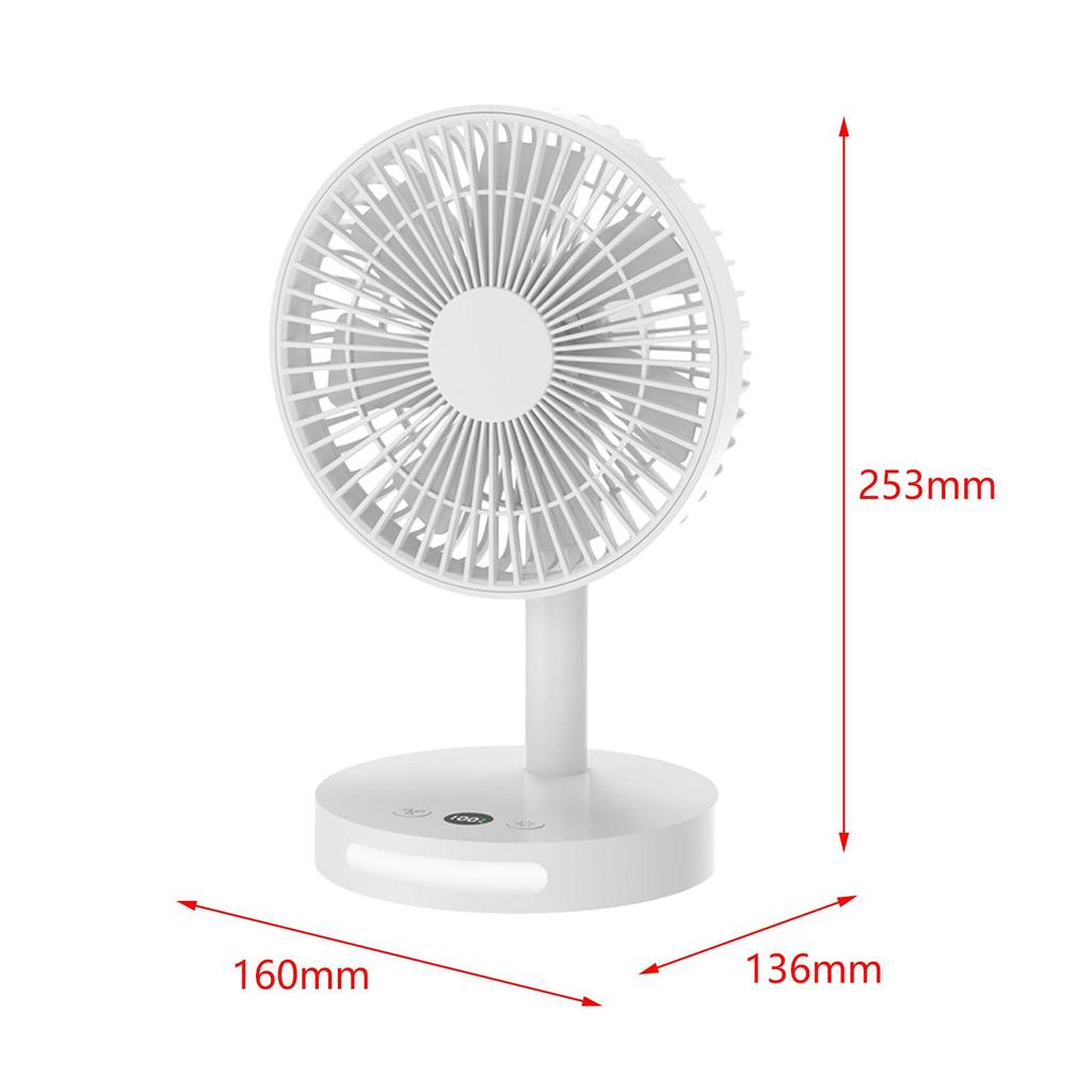 USB настольный вентилятор мощный цифровой дисплей тихий мини настольный вентилятор мини циркуляторы воздуха вентилятор ночник для домашнего офиса