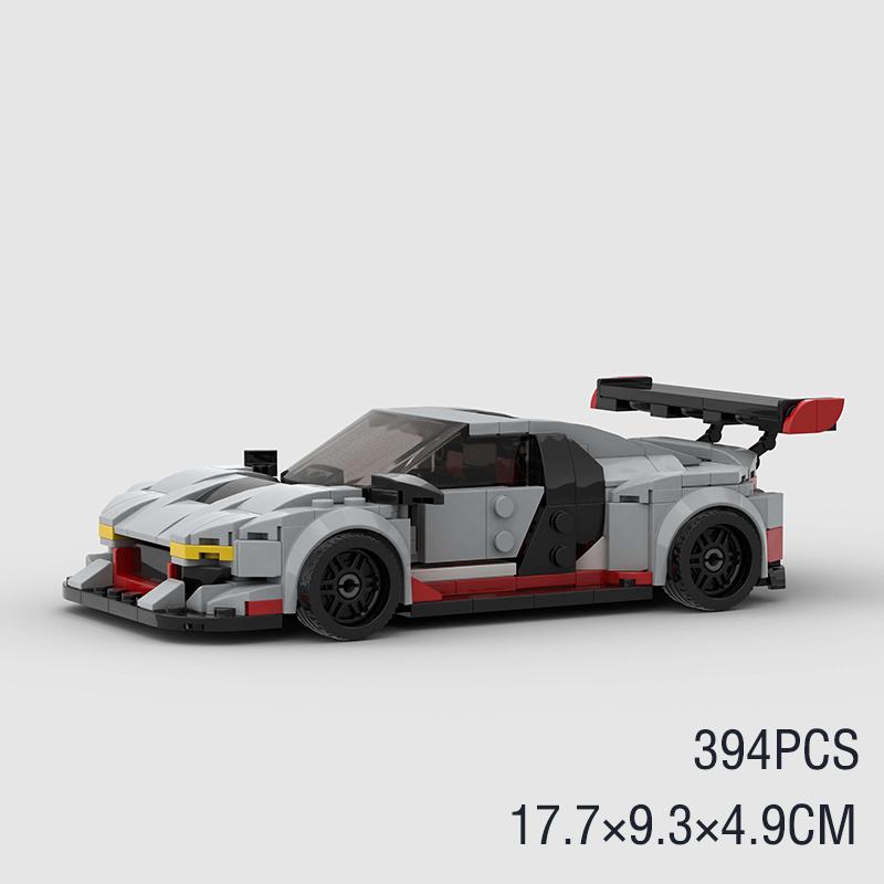 Moc City Speed Car Rally Sport Vehicle Racer ae86 M8 Модель Строительные блоки R34 Гоночный Супер Техника Кирпич Рождественский подарок