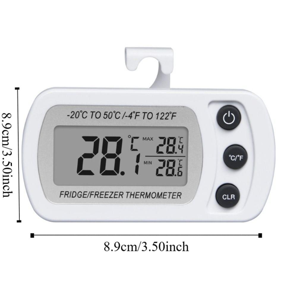 LCD Digital Screen Electronic Digital Thermometer Waterproof Freezer Thermometer  Cold Storage