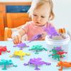Bouncing Frog Birthday Party Interactive Toys 1/10Pcs Antistress Toys Children Color Random