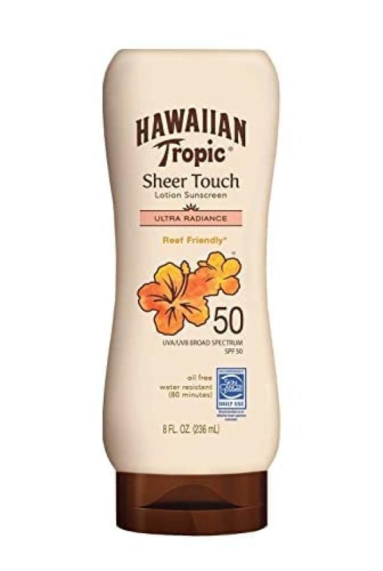 Солнцезащитный лосьон Hawaiian Tropic SPF Sheer Touch 237 мл #50 (Товар)