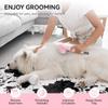 Aumuca Cat Brush Push Healing Brush Slicker Brush для длинношерстных и короткошерстных кошек. Устраняет выпадение шерсти одним массажем. Легко удаляет шерсть, выталкивая ее.