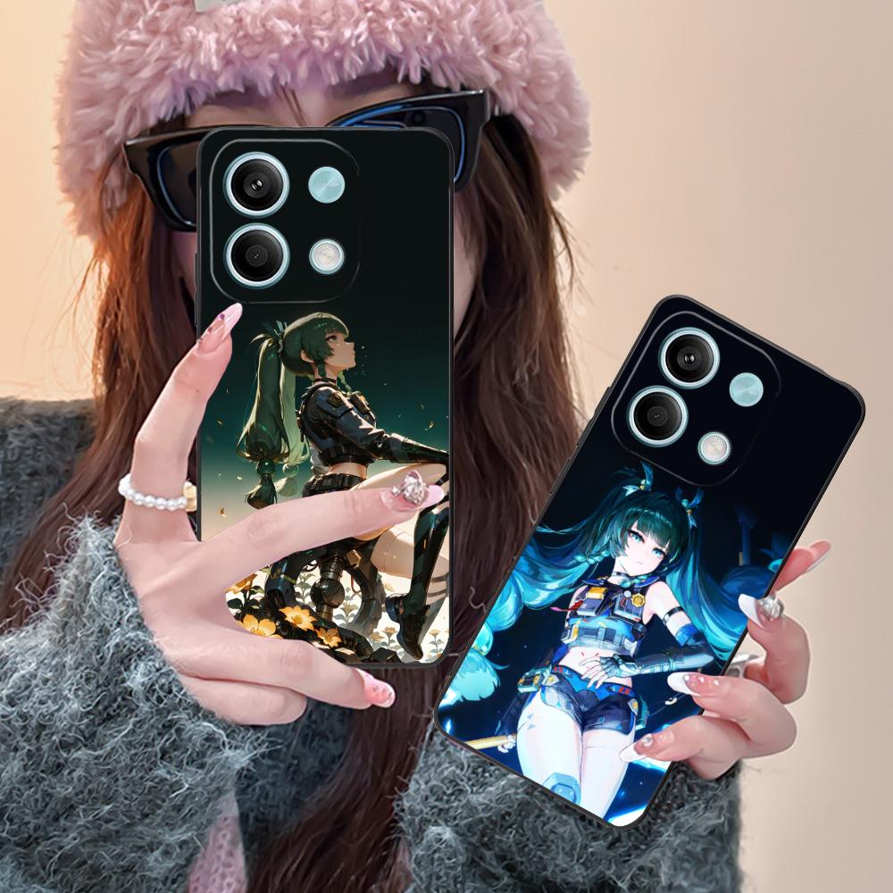 Чехол для телефона Zenless Zone Zero QingYi для POCO F7 F6 F5 F4 F3 F2 Pro GT C75 C71 C65 C61 C40 Pro Ultra с яркой печатью