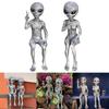 Outer Alien Space Garden Statue Figurine Ornaments Home Yard Decor Sculpture