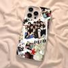 W-Слабый H-Герой Класс 1 Для iphone 15 14 13 Plus 17 16 12 11 Pro Max Матовый Цветной Серебристый Роскошный Чехол для Телефона