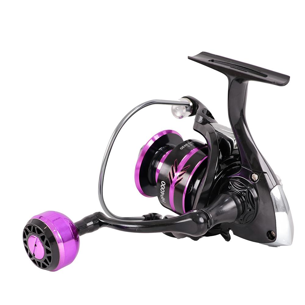 Kaliou Fishing Reel HP Series HP1000- 7000 Size Metal Spool Grip Spinning Reel High Speed Ratio Distant Wheel Sea Fishing