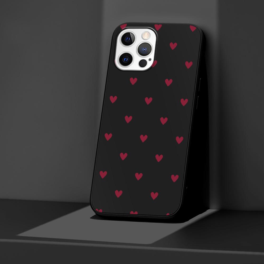 Милый чехол Wave Point Love Heart для Apple iPhone 14 11 13 12 Pro Max XR 7 8 + SE 2020 XS 6 6s Plus 5 5s силиконовый чехол для телефона