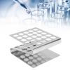 25 Holes 15/17mm Solid Stainless Steel Test Tube Rack 15ml Centrifuge Tube Rack  Laboratory Use