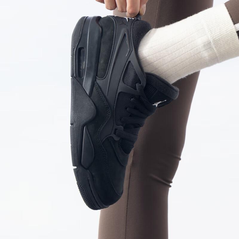 Кроссовки Air Jordan 4 RM GS Black Cat Kids белые FQ7938-004