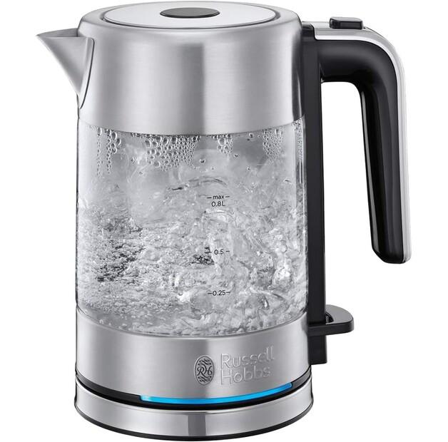 Чайник Russell Hobbs Compact Home Mini стеклянный (24191-70)