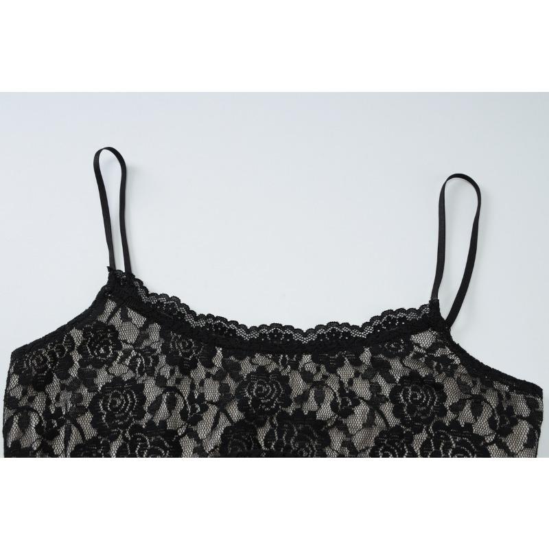 Летнее женское сексуальное кружевное пэчворк длинное платье тонкое платье на бретелях