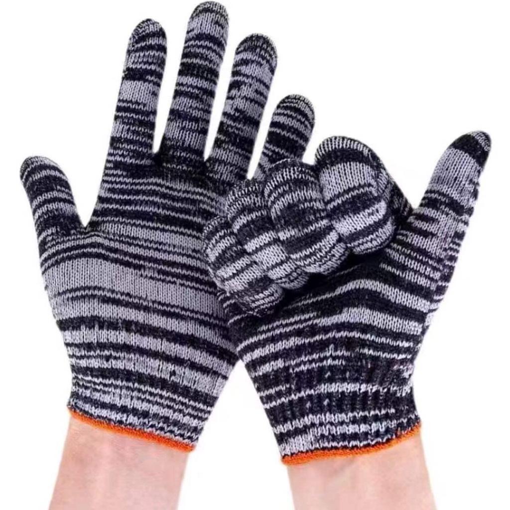 Durable, Non-Slip Nylon Work Gloves for Men & Women - Wear-Resistant Protection for Construction and Auto Repair