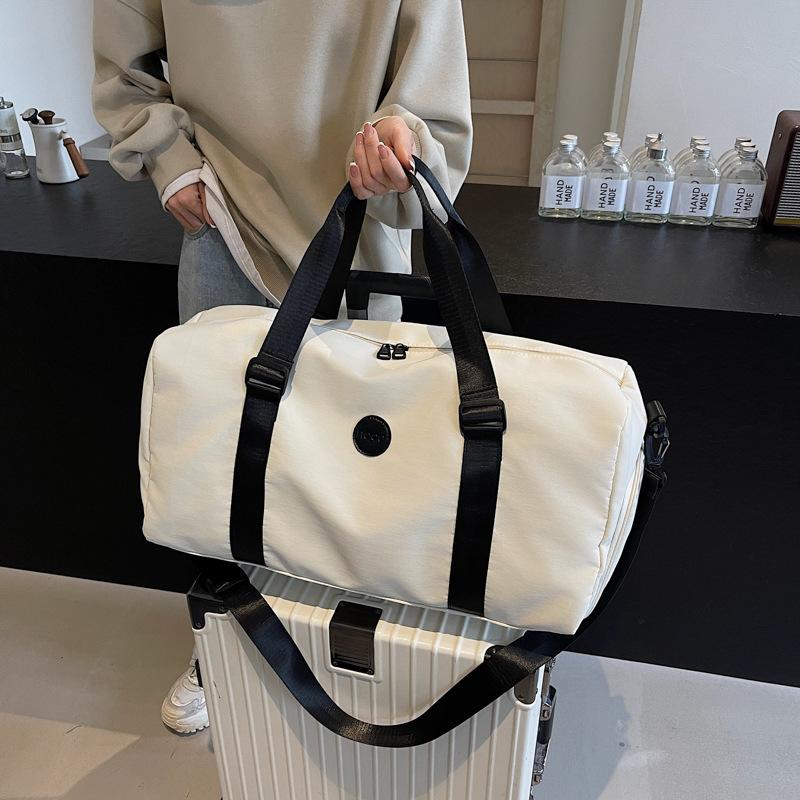 Men's and Women's Luggage Bags Large Capacity Outing and Leisure Travel Bags with Shoes and Stool Sports Yoga Bags