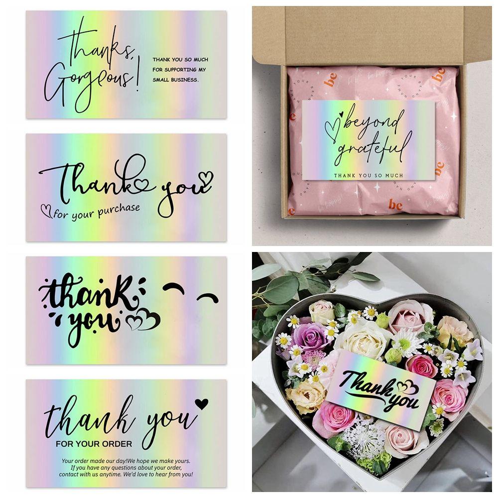 Greeting Postcard Appreciate Cards Thank You For Your Order Beyond Grateful Labels Thanks Gorgeous
