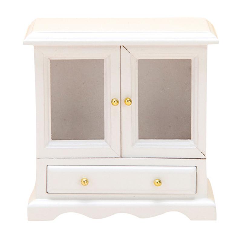 1 шт. Мини-шкаф для кукольного домика, витрина, кукольный домик, мебель, украшение