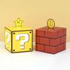 6/3Pcs Question Blocks Gift Box Kids Video Game Theme Birthday Candy Cookie Treat Box Goody Bag Boys Party Favors Decor Supplies