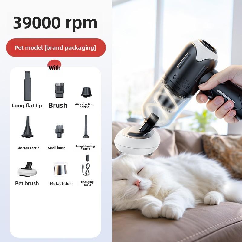 Устройство для всасывания шерсти домашних животных Очиститель для шерсти кошек Удаление шерсти собак Ручной портативный очиститель Чистящие средства для кошек и собак