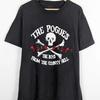 Винтажная футболка с логотипом группы The Pogues, футболка для концерта, размер S-5XL, плотный хлопок, черная, TR576, унисекс