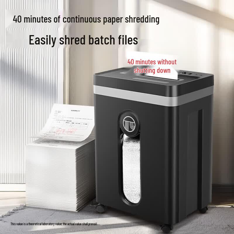 GEPAD GPS740D Level 5 High-Security Cross-Cut Shredder CN plug (adapter included)