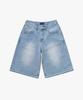 ESN Over-Wide Bermuda Denim Shorts Medium Blue