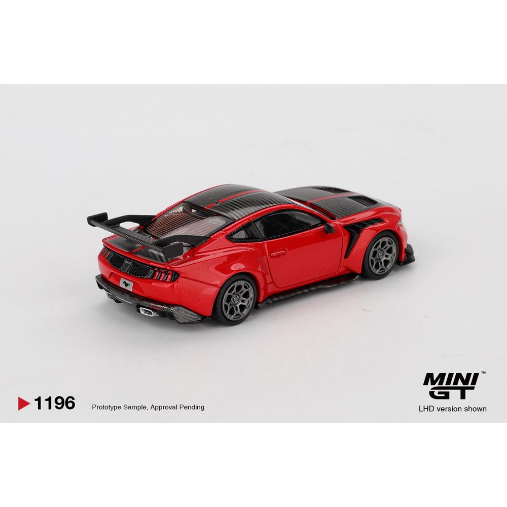 Предпродажа MINIGT 1/64 Ford Mustang GTD Race Red Литая модель автомобиля Высокопроизводительная модель Подарок для мальчиков и взрослых