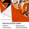 Son Goku Wall Tapestry Aesthetic Wall Hanging Printed Fabric Blanket Decorative Tapestries For Bedroom Living Room Home Decor