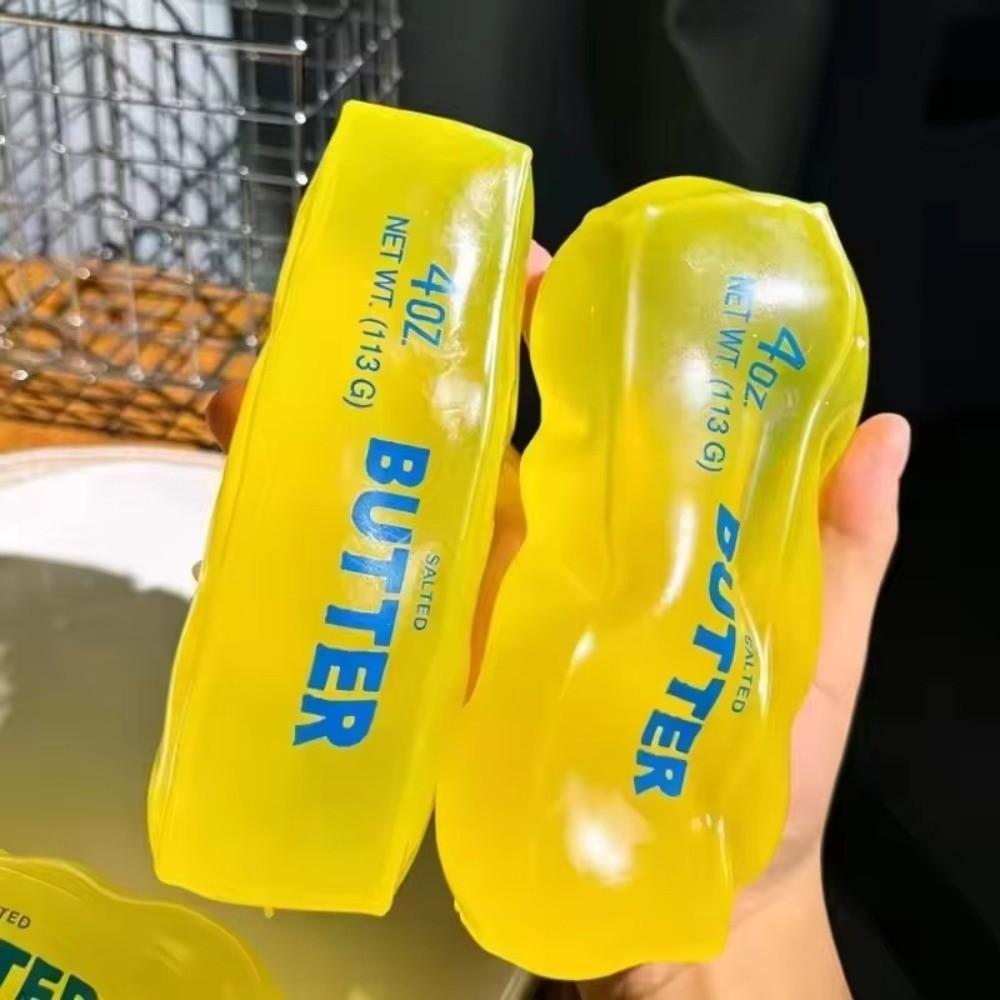 No Rebound Butter Stick Squishy Toy Soft Feel Butter Stick Fidget Toy Home