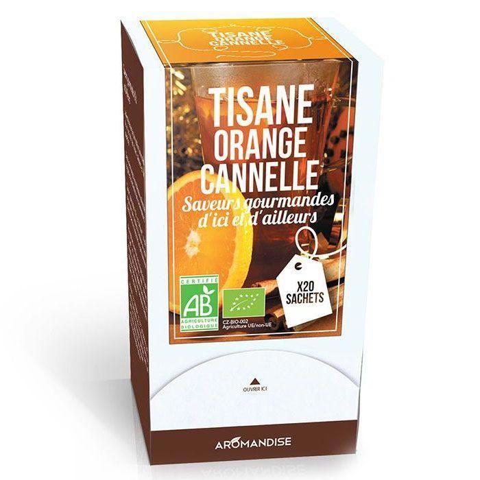 Tisane Bio Orange Cannelle 20 sachets