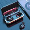 New Wireless Bluetooth Headset TWS Cool Respiratory Light Button Number Showed Earlier Dual Ear 5.1