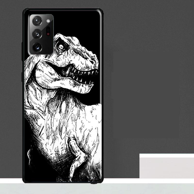 T Rex Dinosaur Tyrannosaurus Case For Samsung Galaxy S25 S24 S23 Ultra S9 S10 S20 S21 S22 Plus S23 FE S25 FE Phone Cover