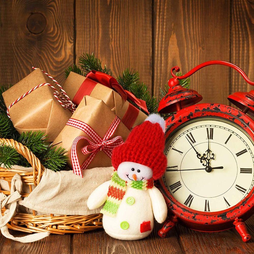 20pcs Yarn Doll Hats Knitting DIY Sewing Crafts Mini Party Cap Christmas