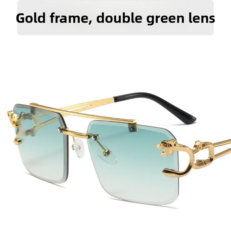 Metal Frame Sunglasses Men Women Polarized Uv Blocker For Outdoors And Driving