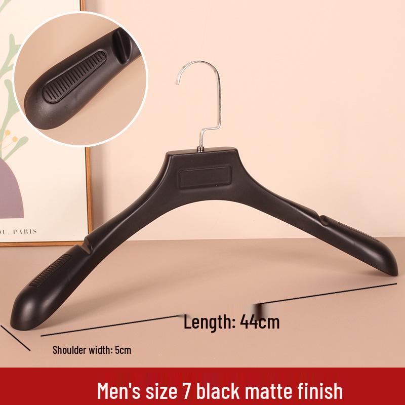 Non-Slip, Mark-Free Plastic Hangers for Home & Store Use - Ideal for Clothes Storage