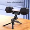Portable Phone Holder: Telescopic Desktop Stand with Clip Handle for Douyin Selfies and Tripod Use