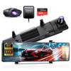 Dash Cam with Front and Rear Cameras Upgrade 4K HD and 64GB SD Extendable Front Compatible with Drive Japanese IMX589 Nighttime Backup Parking Digital