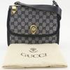 Gucci Старая сумка через плечо Gucci винтажная Синий холст с узором GG Женская Б/у