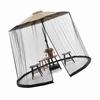 Outdoor Patio Umbrella Screen Mosquito Netting for Patio Porch   Water Pipe Mosquito Net for 7 11ft Umbrellas Patio