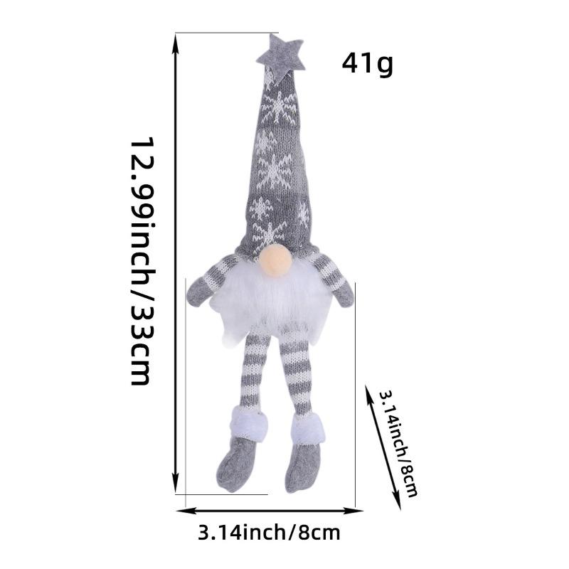 Illuminated Faceless Old Man Rudolph Doll Doll Dwarf Halloween Faceless Doll Dwarf Old Man Rudolph Party