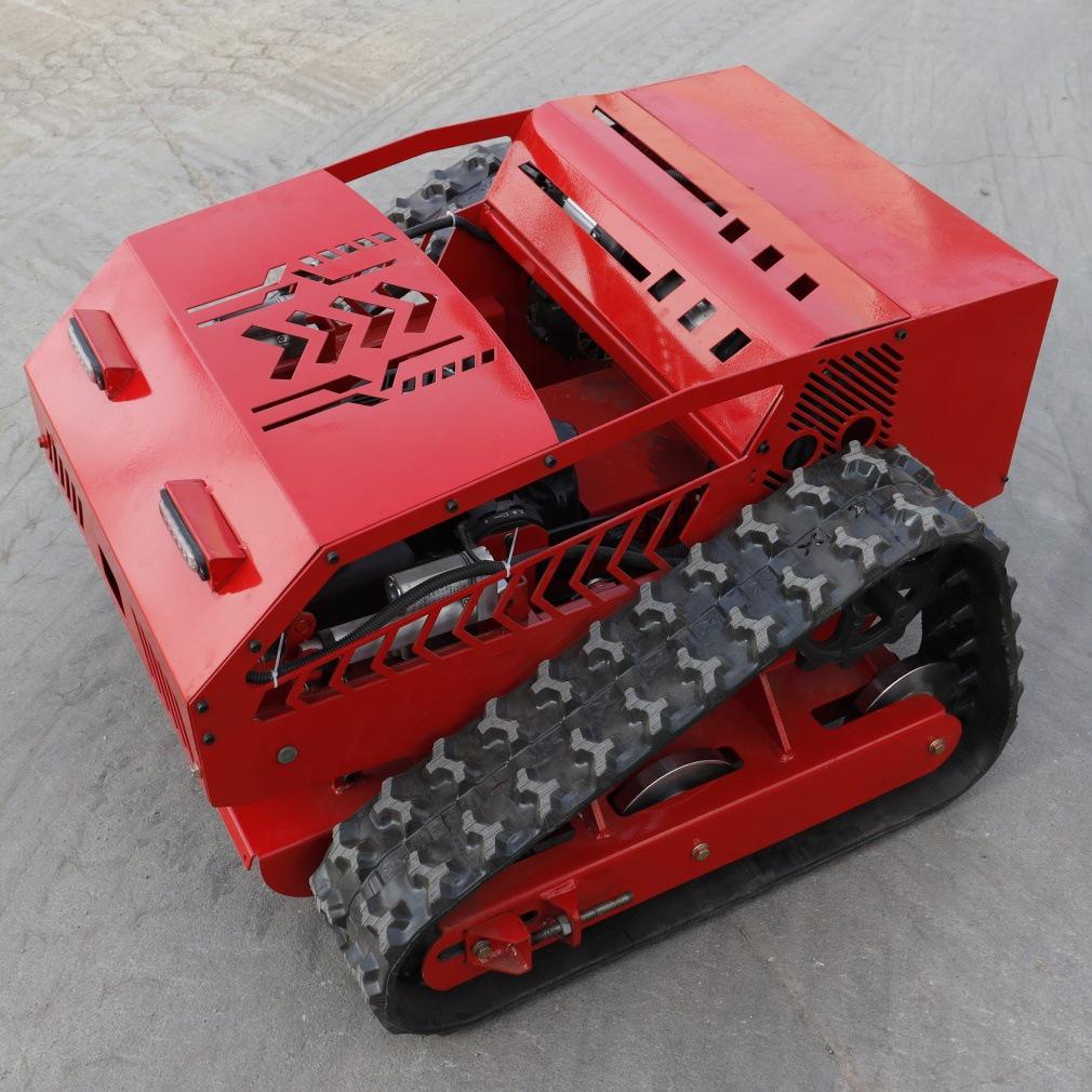 High-Power Remote Control Self-Propelled Lawn Mower and Grass Chipper