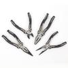 8-Inch Industrial Grade Multifunctional Pliers: Wire, Diagonal Cutting, and Long Nose Electrician Tools