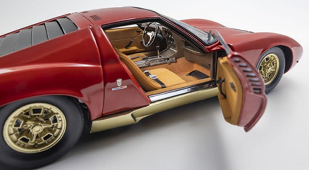 Kyosho Original Масштаб Lamborghini Miura P400 Готовое изделие KS08314R 1/18 (красный)