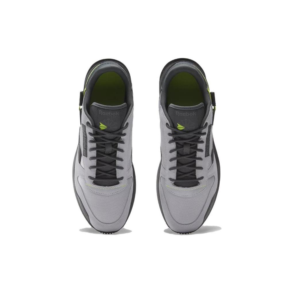 Reebok Классическая кожаная 'Серый 2 Черный' Мужская 100032803
