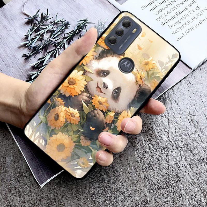 Чехол для телефона Panda для Moto Edge 50 40 Pro Edge 40 30 Ultra Neo Fusion G Power G Stylus G Play E32 E20 E40
