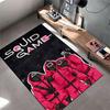 Squid Game Guards Design Carpet suitable as a non-slip mat for the living room or bedroom sofa