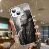 Singer Bob M-Marley Tempered Glass For Iphone 14 13 12 11 Pro Mini XS MAX 14Plus X XS XR Cover